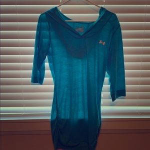Turquoise Medium Under Armor Tunic Shirt